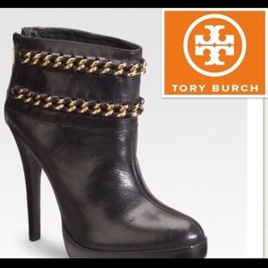 Tory Burch ankle cut boot